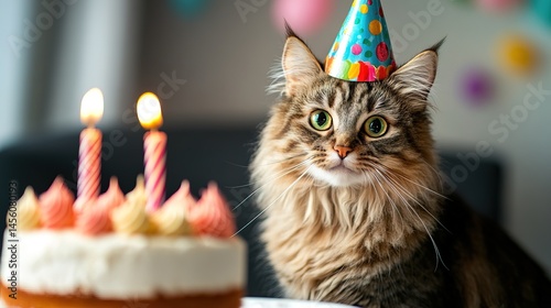 Cat's Birthday Celebration