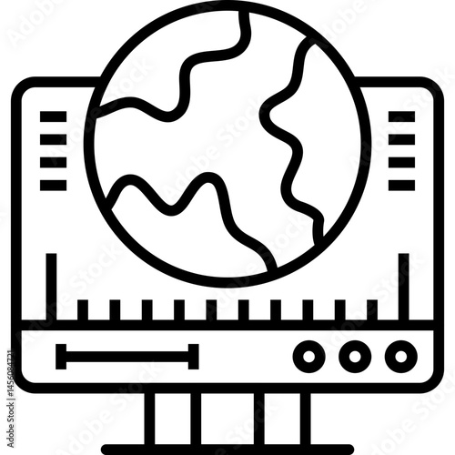 Global Icon Vector Element
