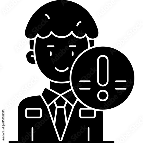 Warning Icon Vector Element