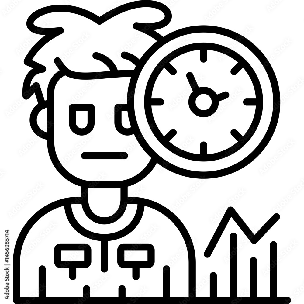 Clock Icon Vector Element Clock Icon Vector Element