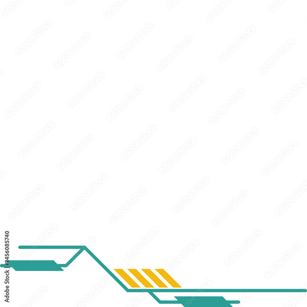 Futuristic Tech Footer Futuristic Tech Footer