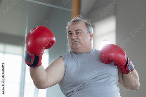 Wallpaper Mural A fat white man is determined to lose weight. Torontodigital.ca