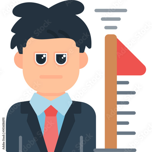 Overcome Icon Vector Element