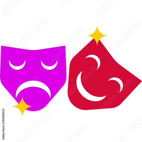 Comedy Mask Element
