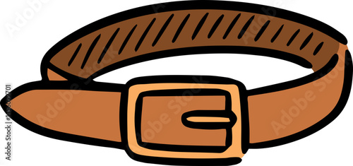 Illustration of dog collar

