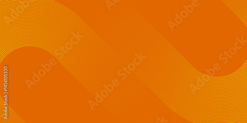 Orange abstract background. Minimal pattern. Vibrant gradient geometric lines. Modern design. Suit for banner, cover, business, flyer, poster, website, brochure, corporate. eps10