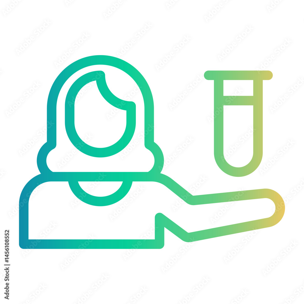 science Line Gradient Icon science Line Gradient Icon