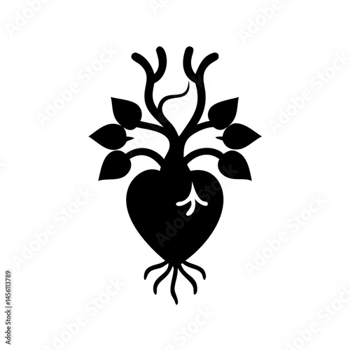 Heart Tree Root