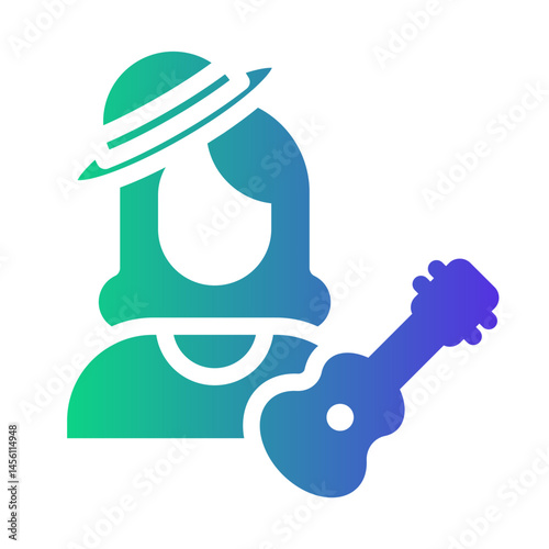 guitar Gradient icon