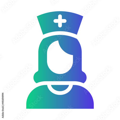 nurse Gradient icon