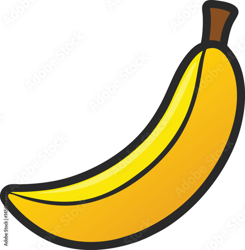 Bright Banana mascot logo