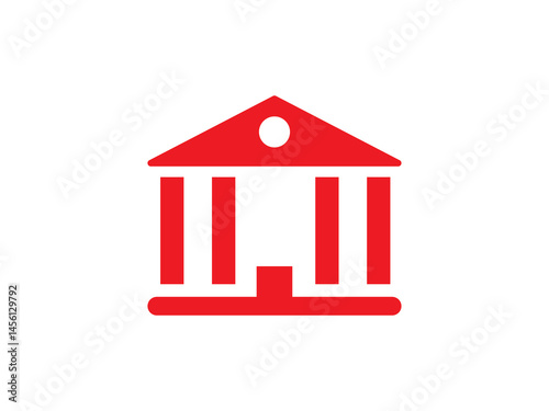 Bank icon and illustration design vector design 
