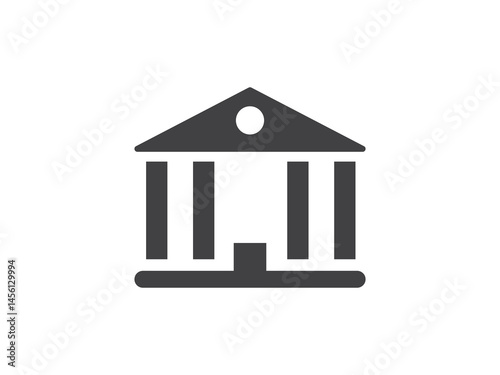 Bank icon and illustration design vector design 