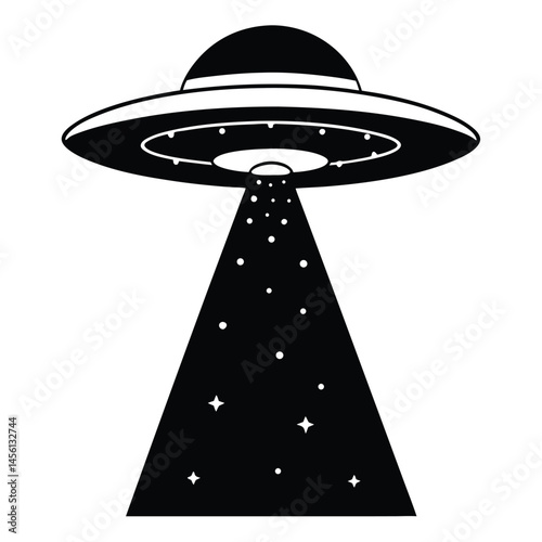 alien ufo flying saucer graphic