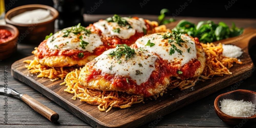Chicken parm food banner Chicken parm food banner