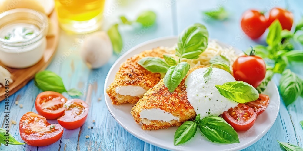 Chicken parm food banner Chicken parm food banner