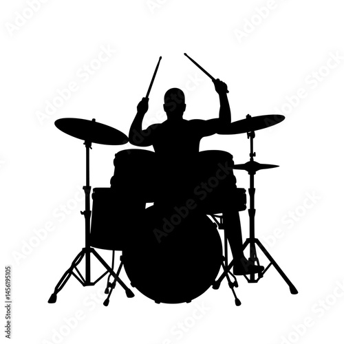 Dramatic Drummer Silhouette Performing on Stage with Backlight. Epic Silhouette: Drummer in Motion on Stage Lights.	
Submitted 4 days ago