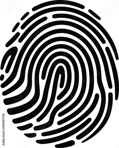 Fingerprint Logo Vector Symbol