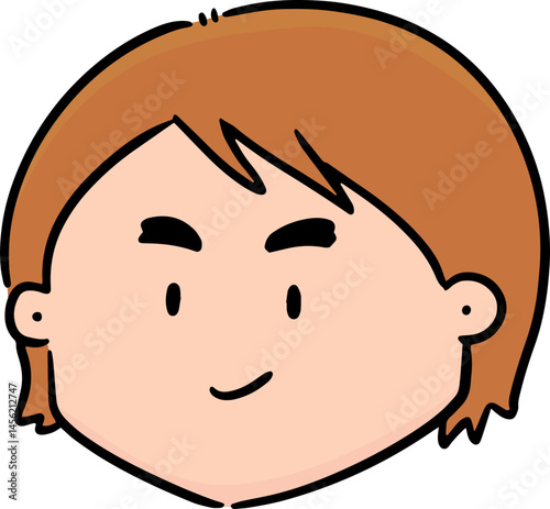 Illustration of man face
