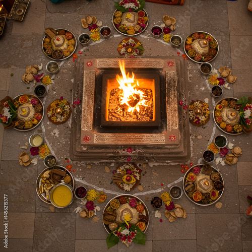 Sacred Fire Ritual:  Hindu ...