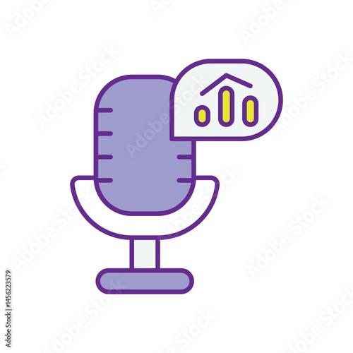 Vocalize vector icons stock illustration