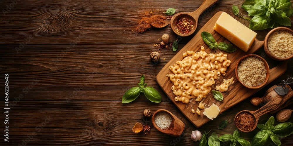 Macaroni and cheese banner Macaroni and cheese banner