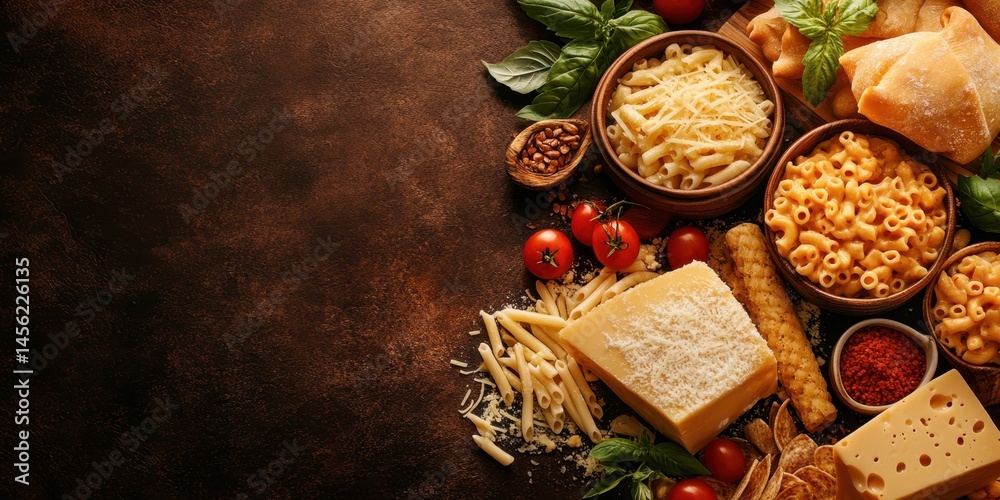 Macaroni and cheese banner Macaroni and cheese banner
