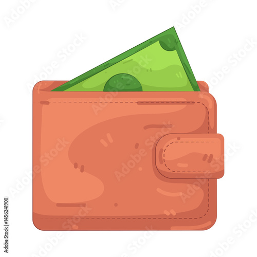 Illustration of wallet