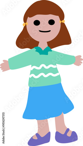 Little girl,children’s day