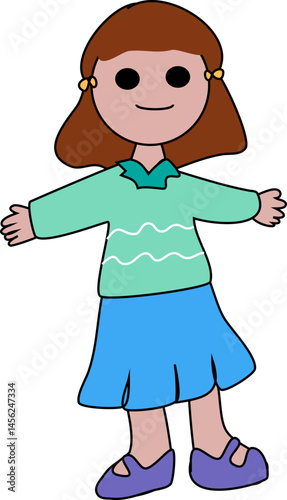 Little girl,children’s day