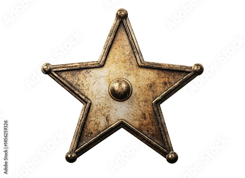 Vintage sheriff star