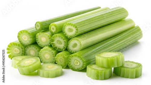 Celery Stalks Close-up Phot...