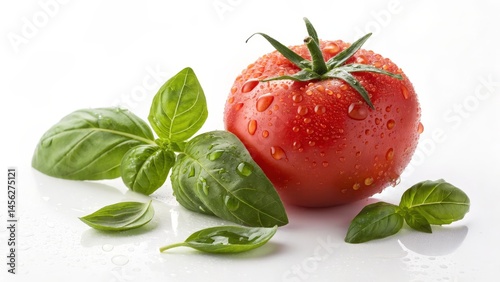 Dew-Kissed Tomato with Basi...