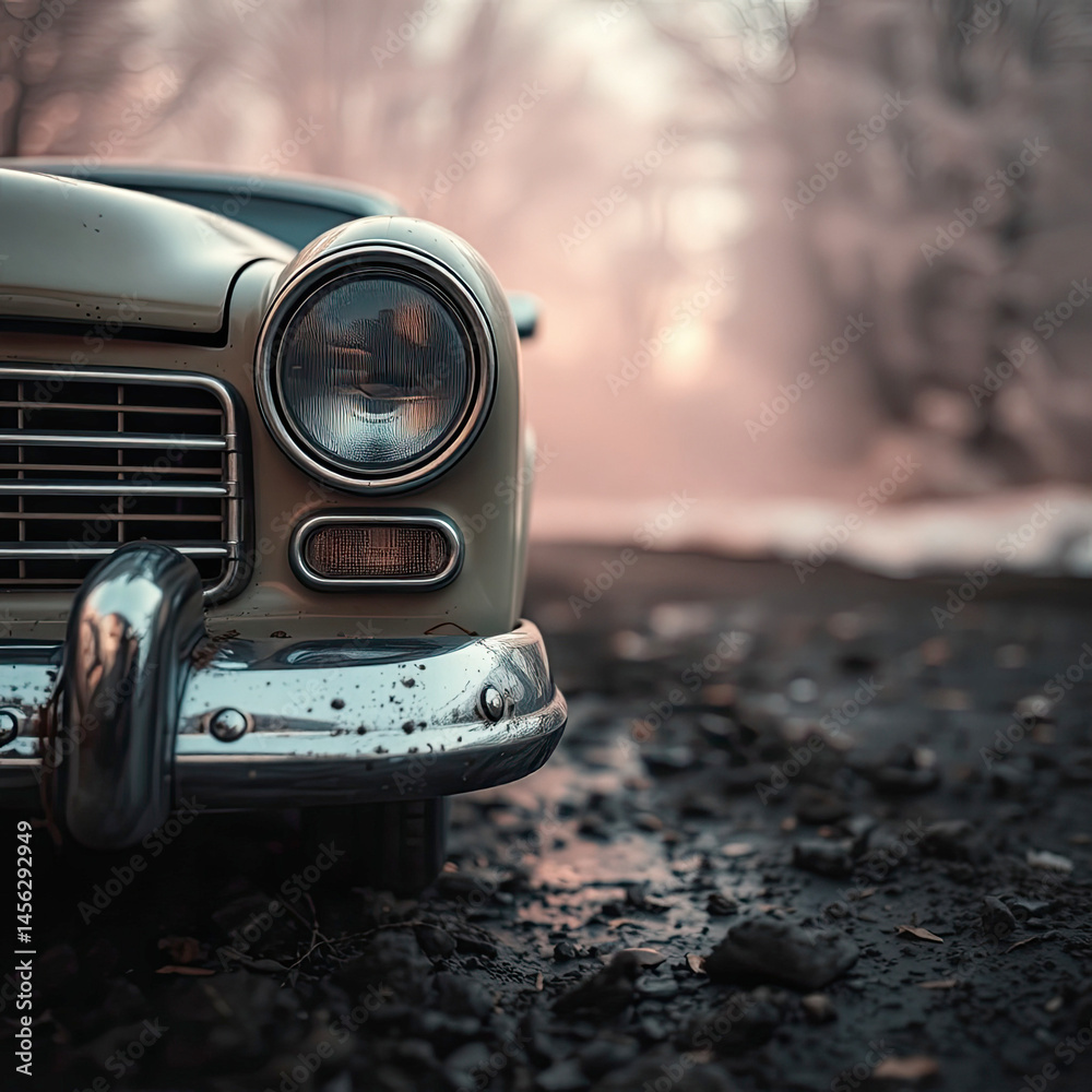 Fototapeta premium vintage car