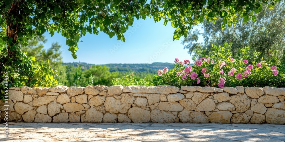 Stone walls banner