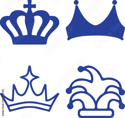 Crown Icons and Symbols