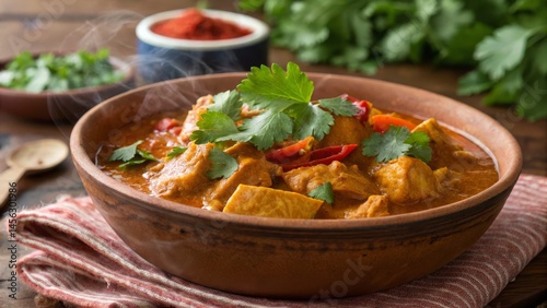 Steaming Chicken Curry in R...
