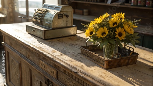 Sunlit Vintage Countertop A...