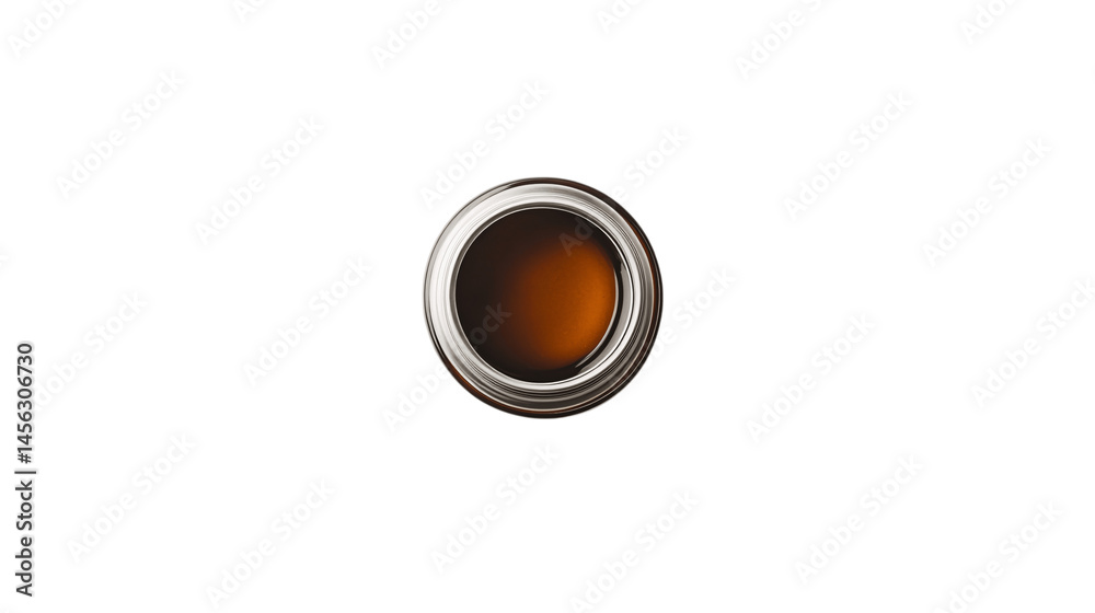 A high-resolution image of a single jar lid centered on a white background --ar 16:9 A high-resolution image of a single jar lid centered on a white background --ar 16:9
