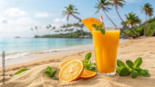 Tropical Orange Juice on Be...