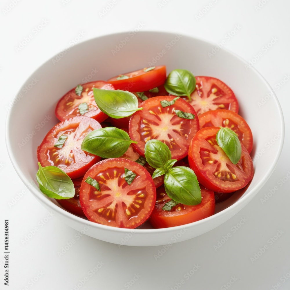 tomato and basil salad tomato and basil salad