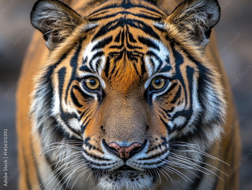 Fototapeta premium Close-up of a tiger's face