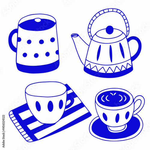 	
Set collections Japanese Teapot black silhouette icon symbol. Japan teacup design vector Illustration