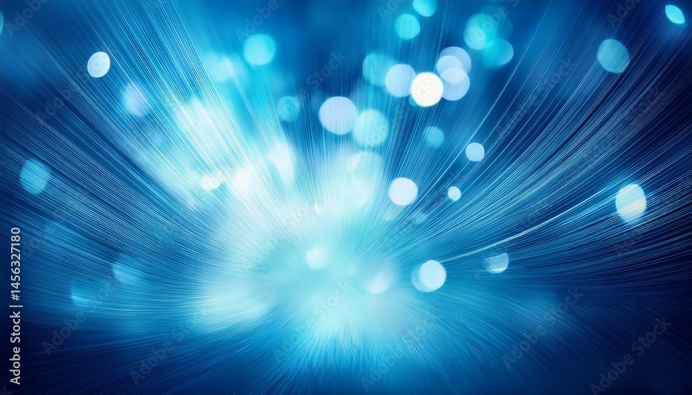 Obraz premium magic blue blur abstract background