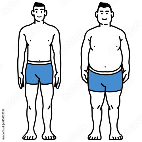 ダイエットに成功した男性