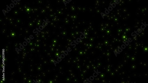 Dual Tone Green and Pink Particle Loop – Neon Sci-Fi Motion Background