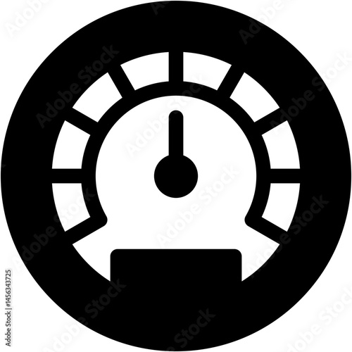 Vector Icon performance, speedometer, high speed, velocity, speed test