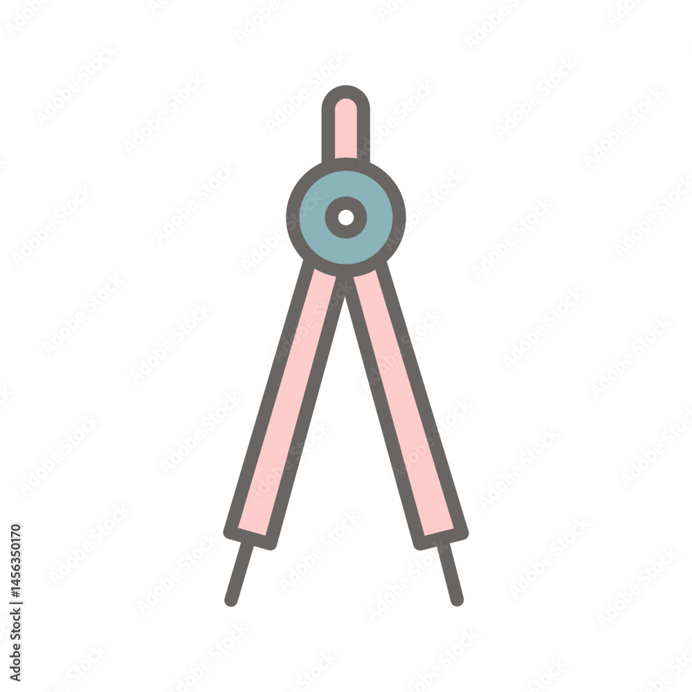 Compass Vector Icon Compass Vector Icon