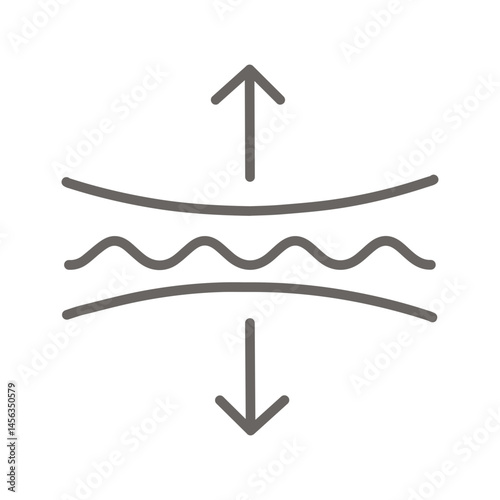 Elasticity Vector Icon