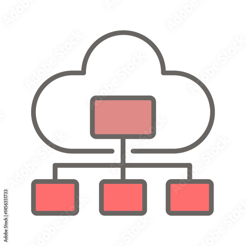 Cloud Governance Vector Icon